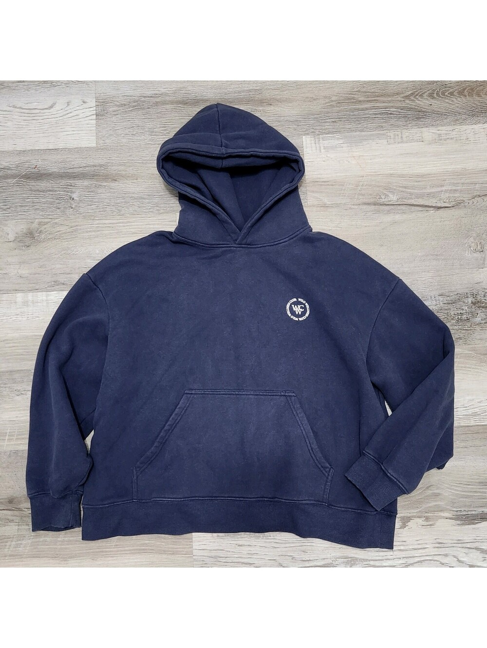 Wilo The Label Hoodie Medium Blue Wellness Club